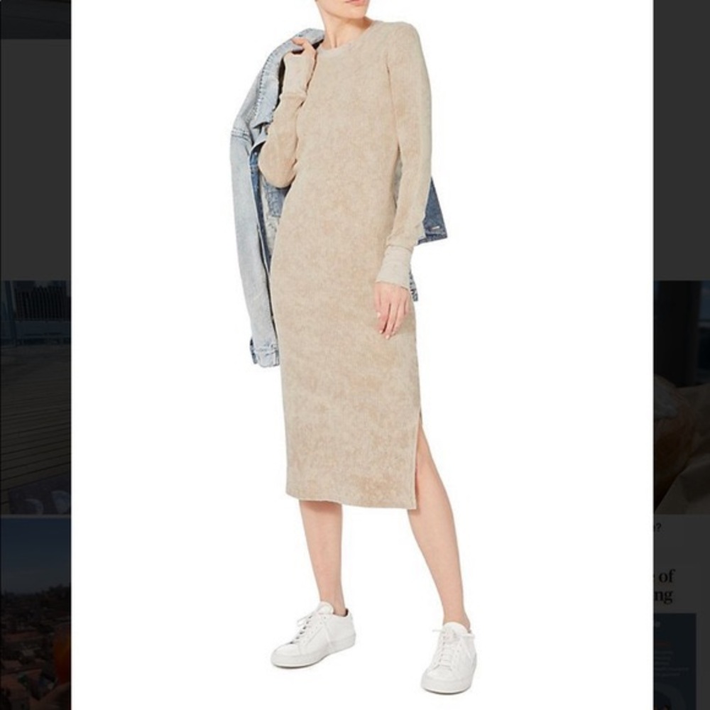 Cotton Citizen Beige Long Dress